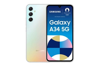 Acheter Galaxy A34 128Go Argenté 5G Très bon état - 169,00 € Galaxy A34 128Go Argenté 5G Très bon état - Samsung reconditionné disponible sur Darty