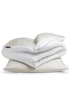 Parure de lit - Soft Wonder-Edition - 15x200 cm - Sable/Blanc Bon état - N/A reconditionné disponible sur Darty