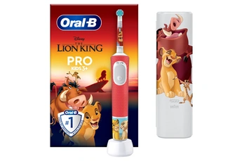 Pro Kids Le Roi Lion + étui de voyage Très bon état - Oral-B reconditionné disponible sur Darty
