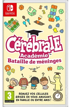Acheter Cérébrale Académie : Bataille de méninges Switch Bon état - 19,95 € Cérébrale Académie : Bataille de méninges Switch Bon état - Nintendo reconditionné disponible sur Darty
