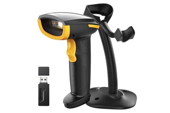 2D Douchette Code Barre avec Support Intelligent, Lecteur Code Barre sans Fil, QR Code Scanner Code Barre avec APP et SDK Bon état - Inateck reconditionné disponible sur Darty