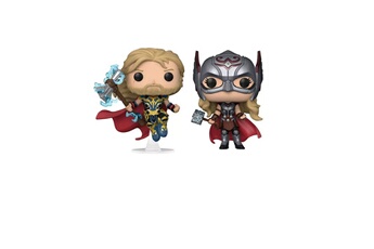 Thor: Love and Thunder - Pack 2 figurines POP! Thor & Mighty Thor 9 cm Très bon état - Funko reconditionné disponible sur Darty