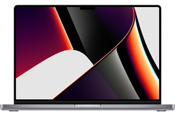 MacBook Pro 16' 1 To SSD 16 Go RAM Puce M1 PRO CPU 10 cours GPU 16 cours Gris Sidéral Fin 2021 Très bon état - Apple reconditionné disponible sur Darty