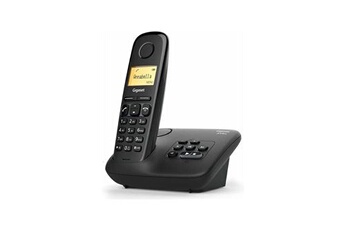 AL170A - Téléphone sans fil - système de répondeur avec ID d'appelant - ECO DECT\GAP - noir Bon état - Gigaset reconditionné disponible sur Darty