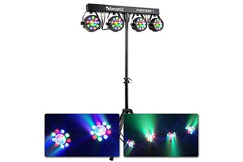 Acheter Partybar 3 Système d'éclairage de soirée : Spots RVBB + Barre trépied - DMX / auto - 85W - noir Très bon état - 144,46 € Partybar 3 Système d'éclairage de soirée : Spots RVBB + Barre trépied - DMX / auto - 85W - noir Très bon état - N/A reconditionné disponible sur Darty