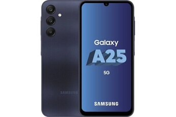 Smartphone Galaxy A25 5G 128 Go Bleu Nuit (Import EU)