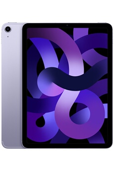 IPAD AIR 10,9"" PUCE APPLE M1 256 GO MAUVE 5G 5EME GENERATION 2022 Bon état - Apple reconditionné disponible sur Darty