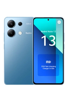 Acheter REDMI NOTE 13 4G 6GB RAM 128GB ROM - ICE BLUE État correct - 129,00 € REDMI NOTE 13 4G 6GB RAM 128GB ROM - ICE BLUE État correct - Xiaomi reconditionné disponible sur Darty