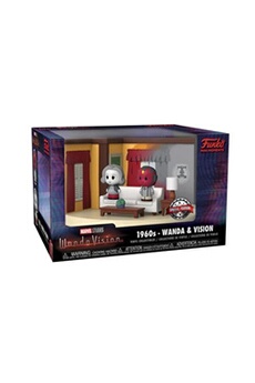Figurine Pop Mini Moment Marvel WandaVision 1960s Wanda and Vision Très bon état - Funko reconditionné disponible sur Darty