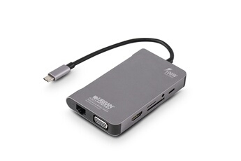 HUB USB-C 10 en 1 MULTI ECRAN 100 W Bon état - Urban Factory reconditionné disponible sur Darty