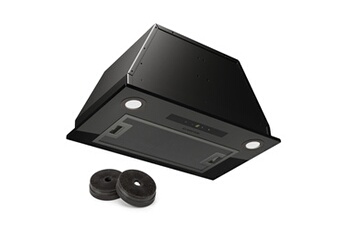 Hotte Aspirante Encastrable 52 cm, Hotte de Cuisine LED, 439 m³/h, Min Noir Bon état - Klarstein reconditionné disponible sur Darty