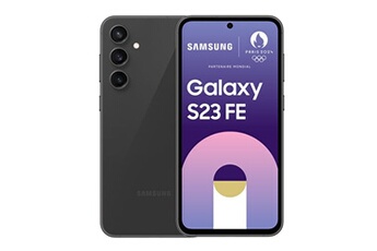Galaxy S23 FE 128Go Noir Graphite 5G Bon état - Samsung reconditionné disponible sur Darty