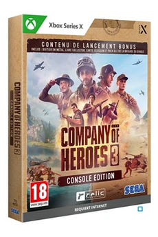 Company Of Heroes 3 Console Edition Xbox Series X Très bon état - Sega reconditionné disponible sur Darty