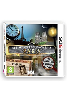 Les Mystères Cachés à Paris Très bon état - Just For Games reconditionné disponible sur Darty