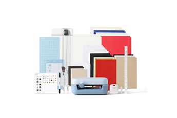 Coffret Joy 2 Bleu + Pack Essentiels Bon état - Cricut reconditionné disponible sur Darty