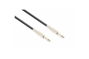 câble Jack mono 6.35mm - 6 mètres, Noir, câble de haut-parleur souple Très bon état - Vonyx reconditionné disponible sur Darty