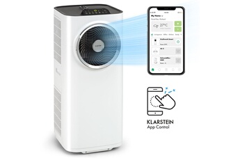 Kraftwerk Smart 10K climatiseur mobile 10000 BTU/2,9 kW blanc Bon état - Klarstein reconditionné disponible sur Darty