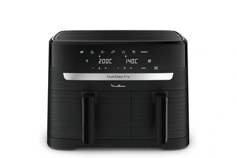 Air Fryer Easy Fry Dual 2 tiroirs EZ901N20  Bon état - Moulinex reconditionné disponible sur Darty