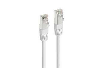 CABLE RJ45 CAT6 DROIT 15M BLANC Bon état - N/A reconditionné disponible sur Darty
