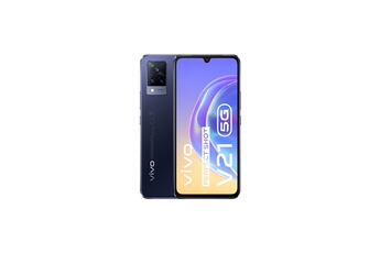 Acheter V21 128Go Bleu Nuit 5G État correct - 171,00 € V21 128Go Bleu Nuit 5G État correct - Vivo reconditionné disponible sur Darty