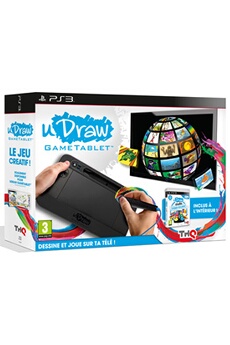 Tablette uDraw PS3 + uDraw Studio Dessiner Facilement Très bon état - THQ reconditionné disponible sur Darty