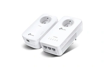 Kit CPL AV1300 Gigabit WiFi AC1200 - 3 ports Ethernet Gigabit - avec prise gigogne Bon état - TP-Link reconditionné disponible sur Darty