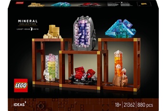 LEGO Ideas 21362 Collection de minéraux Bon état - LEGO Ideas reconditionné disponible sur Darty