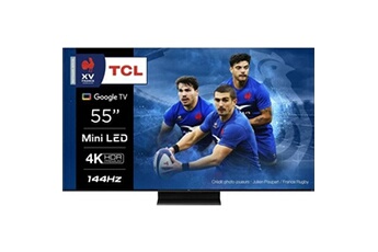 Acheter Téléviseur 4K MINI QLED 55C803 - 144HZ NATIF GOOGLE TV Bon état - 479,60 € Téléviseur 4K MINI QLED 55C803 - 144HZ NATIF GOOGLE TV Bon état - TCL reconditionné disponible sur Darty