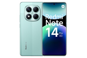 Redmi Note 14 Pro 5G 8/256 Coral Green État correct - Xiaomi reconditionné disponible sur Darty