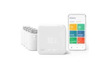 Acheter Thermostat Intelligent Filaire - Kit de demarrage V3+ et 4 tetes thermostatiques Bon état - 209,99 € Thermostat Intelligent Filaire - Kit de demarrage V3+ et 4 tetes thermostatiques Bon état - Tado° reconditionné disponible sur Darty