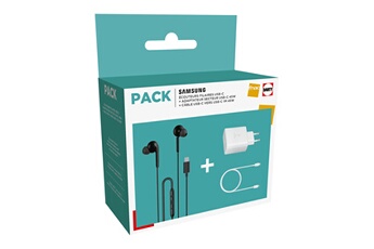 Pack Kit Pieton usb-c AKG blanc + Chargeur 45W blanc + câble usb-c blanc Bon état - Samsung reconditionné disponible sur Darty