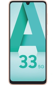 Acheter Galaxy A33 128Go Peche 5G État correct - 209,00 € Galaxy A33 128Go Peche 5G État correct - Samsung reconditionné disponible sur Darty