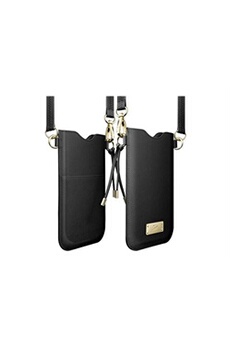 PRESTIGE Necklace - Housse pour téléphone portable - cuir Saffiano - noir - 6.5"" - pour Apple iPhone 11 Pro Bon état - N/A reconditionné disponible sur Darty