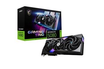 Nvidia GeForce RTX 5080 16G GAMING TRIO OC Bon état - MSI reconditionné disponible sur Darty