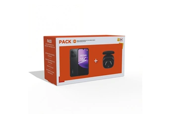 Acheter Pack Redmi 15C 6,9"" 5G Double nano SIM 256 Go Midnight Black + Redmi Buds 6 Play Noir Bon état - 115,99 € Pack Redmi 15C 6,9"" 5G Double nano SIM 256 Go Midnight Black + Redmi Buds 6 Play Noir Bon état - Xiaomi reconditionné disponible sur Darty