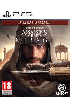 Assassin's Creed Mirage Edition Deluxe PS5 Très bon état - Ubisoft reconditionné disponible sur Darty