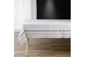 Nappe Imprimé ""Melina"" 140x240cm Gris Bon état - N/A reconditionné disponible sur Darty