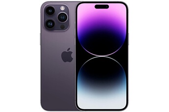 iPhone 14 Pro 6,1'' 512 Go Violet intense Reconditionné avec Batterie neuve Bon état - Apple reconditionné disponible sur Darty