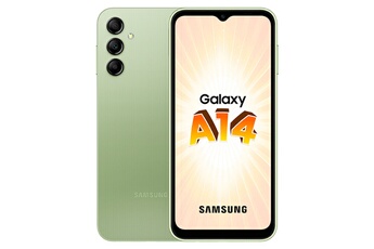 Galaxy A14 64Go Lime Bon état - Samsung reconditionné disponible sur Darty