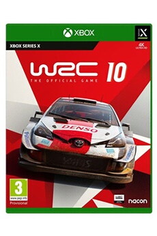 WRC 10 Xbox Series X Très bon état - Nacon reconditionné disponible sur Darty
