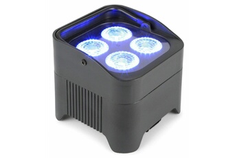 BBP94 Uplight PAR Projetctezr Jeu de lumière LED UV RVBAB - fonctionne sur batterie - 48W Très bon état - N/A reconditionné disponible sur Darty
