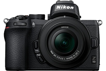 Z 50 + Z DX 16-50mm F/3.5-6.3 État correct - Nikon reconditionné disponible sur Darty