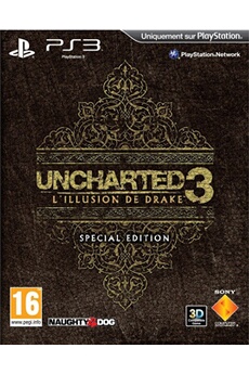Acheter UNCHARTED 3 : EDITION SPECIAL Bon état - 40,00 € UNCHARTED 3 : EDITION SPECIAL Bon état - Sony reconditionné disponible sur Darty