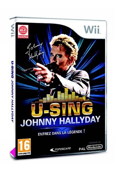 U-Sing Johnny Hallyday Très bon état - N/A reconditionné disponible sur Darty