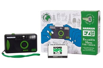 Reconditionné EZ-35 NOIR - REUTILISABLE + 1 FILM N&B ILFORD HP5 PLUS Bon état - Ilford reconditionné disponible sur Darty