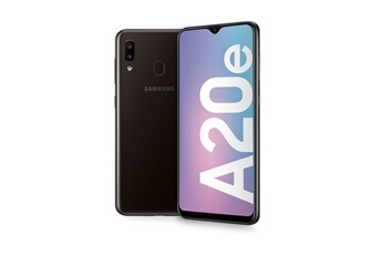 Galaxy A20e - 4G smartphone - double SIM - RAM 3 Go / Mémoire interne 32 Go - microSD slot - Ecran LCD - 5.8"" - 1560 x 720 pixels - 2x caméras État correct - Samsung reconditionné disponible sur Darty