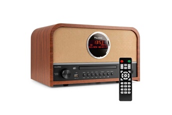 Salerno Radio DAB+ avec lecteur CD - Bluetooth 5.0, affichage LCD, horloge et minuterie, sortie casque Très bon état - N/A reconditionné disponible sur Darty