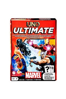Jeu classique Uno Ultimate Marvel Bon état - Mattel reconditionné disponible sur Darty