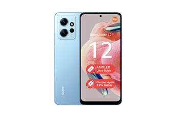 Redmi Note 12 128Go Bleu Bon état - Xiaomi reconditionné disponible sur Darty
