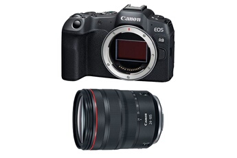 Acheter EOS R8 + RF 24-105mm f/4L IS USM Bon état - 2198,00 € EOS R8 + RF 24-105mm f/4L IS USM Bon état - Canon reconditionné disponible sur Darty